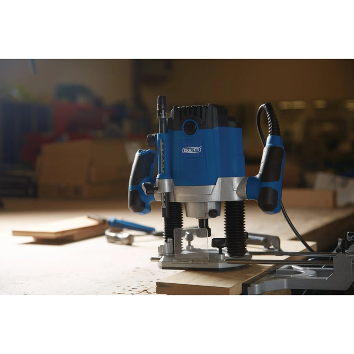 Draper 230V Variable Speed Router, 1/2", 1800W - R12/1800D