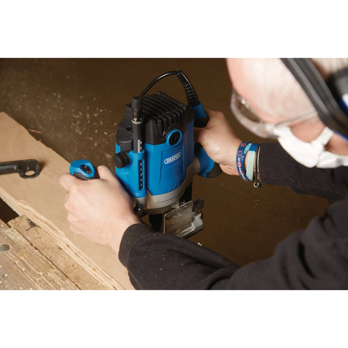 Draper 230V Variable Speed Router, 1/2", 1800W - R12/1800D