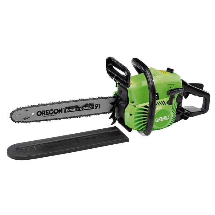 Draper Petrol Chainsaw with Oregon® Chain and Bar, 400mm, 37cc - CSP3940