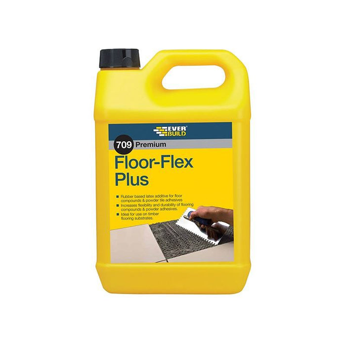 Everbuild Sika 709 Floor Flex Plus Latex 5 litre Everbuild Sika - Town Tools