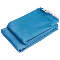 Draper Gazebo Side Panels, 3 x 1.9m, Blue (Pack of 2) - AGAZ1B