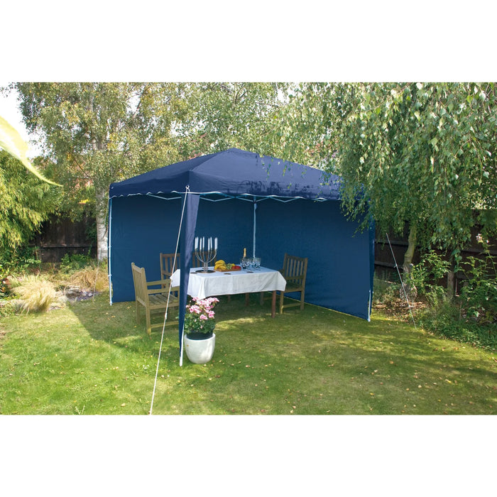 Draper Gazebo Side Panels, 3 x 1.9m, Blue (Pack of 2) - AGAZ1B