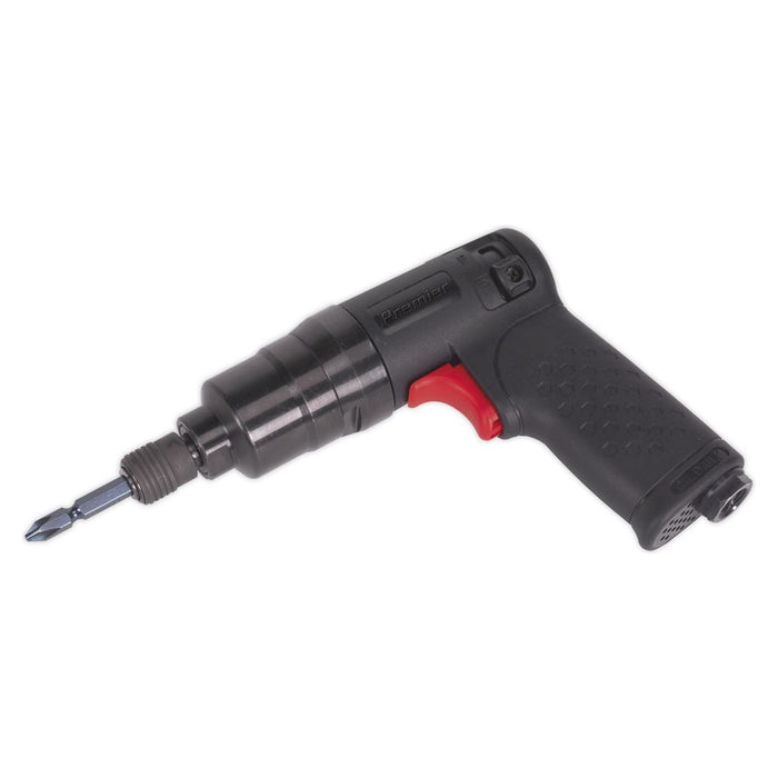 Sealey Air Pistol Screwdriver Mini 600lb.in(67Nm) Composite Premier SA623 Sealey - Town Tools 