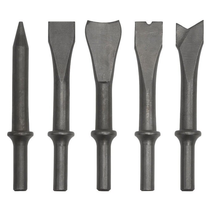 Sealey Air Hammer Chisel Set 120mm 5pc SA12C Sealey - Town Tools 