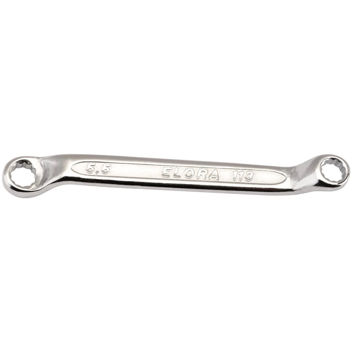 Elora Midget Deep Crank Metric Ring Spanner, 5 x 5.5mm - 113-5x5,5