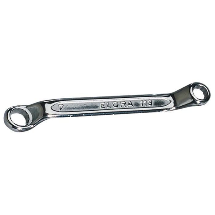 Elora Midget Deep Crank Metric Ring Spanner, 6 x 7mm - 113-6x7