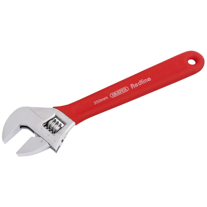 Draper Soft Grip Adjustable Wrench, 250mm, 30mm Capacity 67632 Draper - Town Tools 