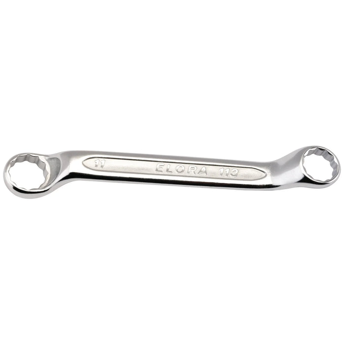 Elora Midget Deep Crank Metric Ring Spanner, 10 x 11mm - 113-10x11