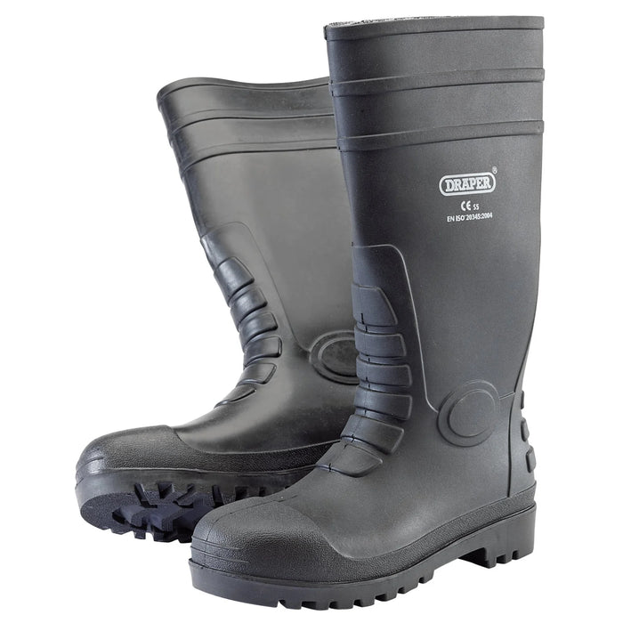 Draper Safety Wellington Boots, , S5 8-12