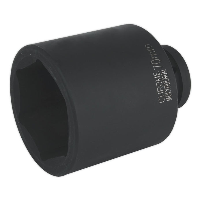 Sealey Impact Socket 70mm Deep 1"Sq Drive IS170D Sealey - Town Tools 