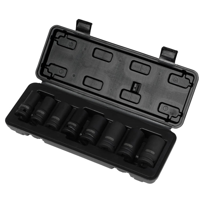 Draper Locking Wheel Nut Removal Set, 1/2" Sq. Dr. (8 Piece) - LWNR1/2-8 Piece