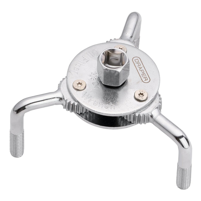 Draper 3-Leg Oil Filter Wrench, 69-136mm - OFW3