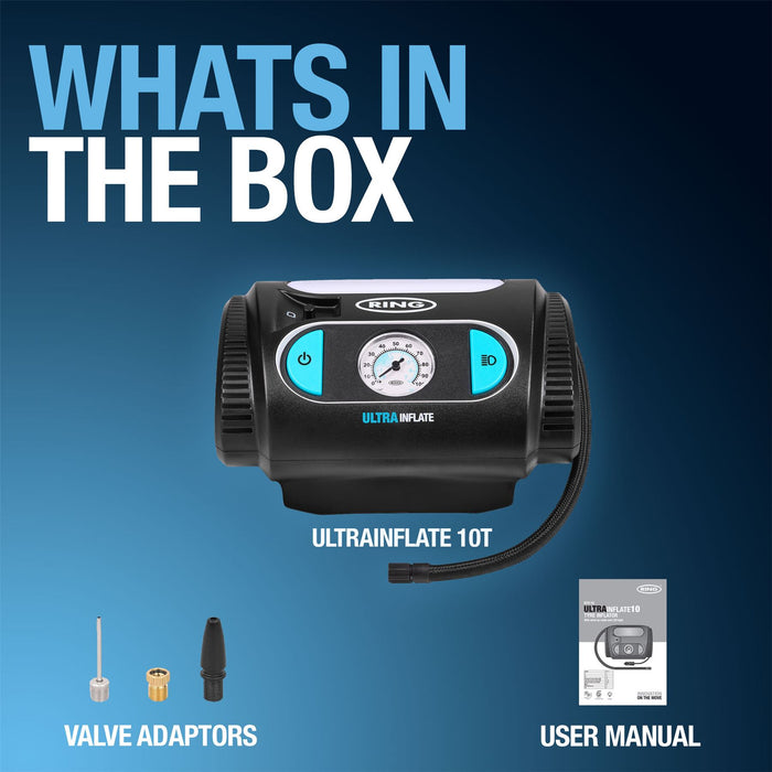 Ring RTI110T ULTRAINFLATE 10T Analogue Tyre Inflator