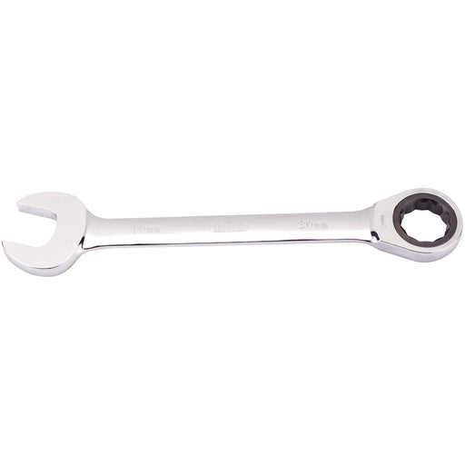 Draper Metric Ratcheting Combination Spanner, 30mm 31026 Draper - Town Tools 