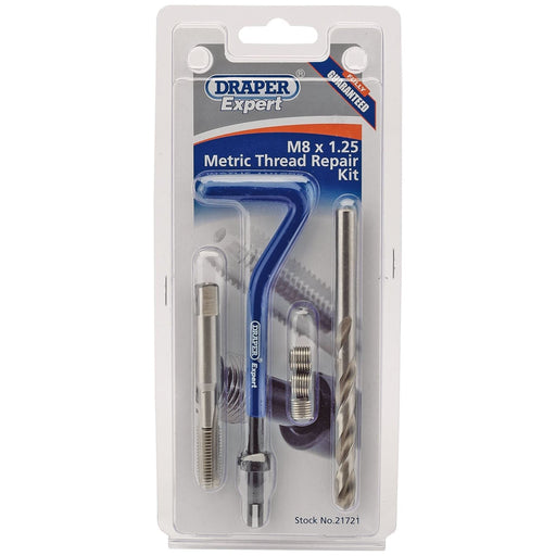 Draper Metric Thread Repair Kit, M8 x 1.25 21721 Draper - Town Tools 