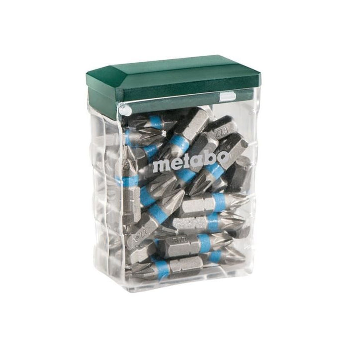 Metabo Bit Box Pozi Bits PZ2 x 25mm (25) Metabo - Town Tools
