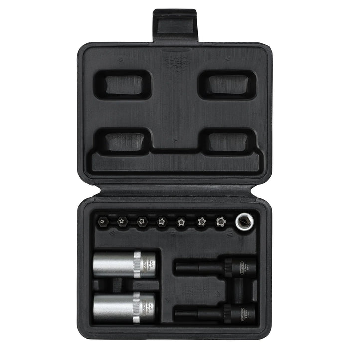 Draper Air Conditioning and ECU Tool Kit, 1/4" Sq. Dr. (12 Piece) - ACETK