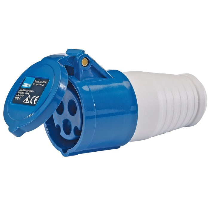 Draper Site Socket, 16A 110-230