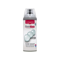 Plastikote Twist & Spray Satin Clear Sealer 400ml