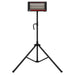 Sealey Infrared Quartz Heater with Tripod Stand 230V 1.2kW IR12CT Sealey - Town Tools 