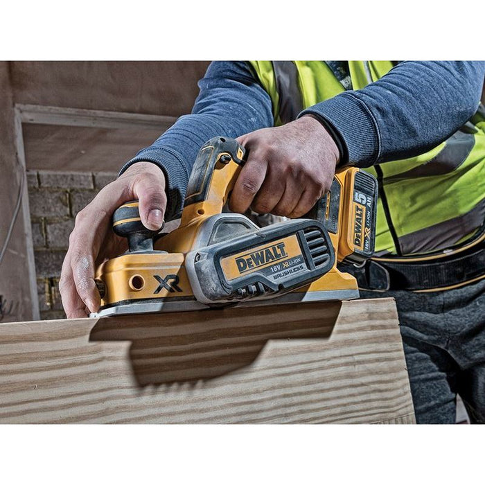 Dewalt Power Tools DCP580P2 XR Brushless Planer 18V 2 x 5.0Ah Li-ion DeWALT Power Tools - Town Tools