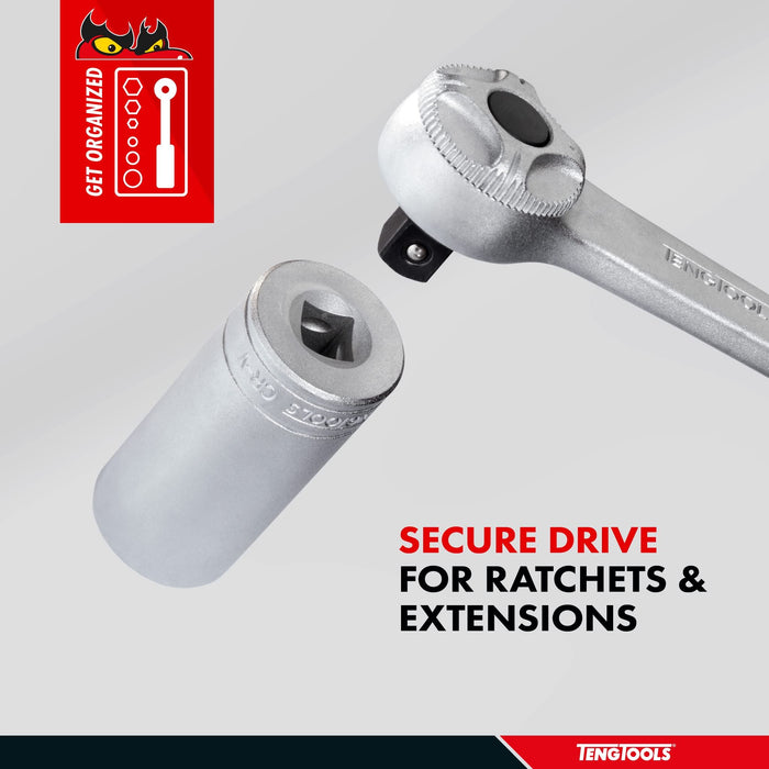 Teng Tools 3/8" Deep Socket 6 pt Metric 18mm Teng Tools - Town Tools 