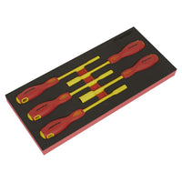 Premier Insulated Nut Driver Set with Tool Tray 5pc - VDE Approved