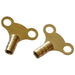 Faithfull Radiator Keys - Brass (Pack of 2) Faithfull - Town Tools