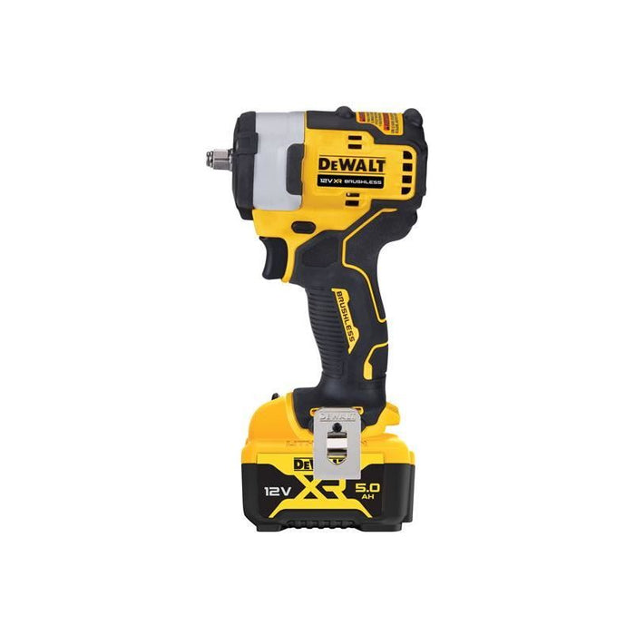Dewalt Power Tools DCF903P1 XR Brushless 3/8in Impact Wrench 12V 1 x 5.0Ah Li-ion DeWALT Power Tools - Town Tools