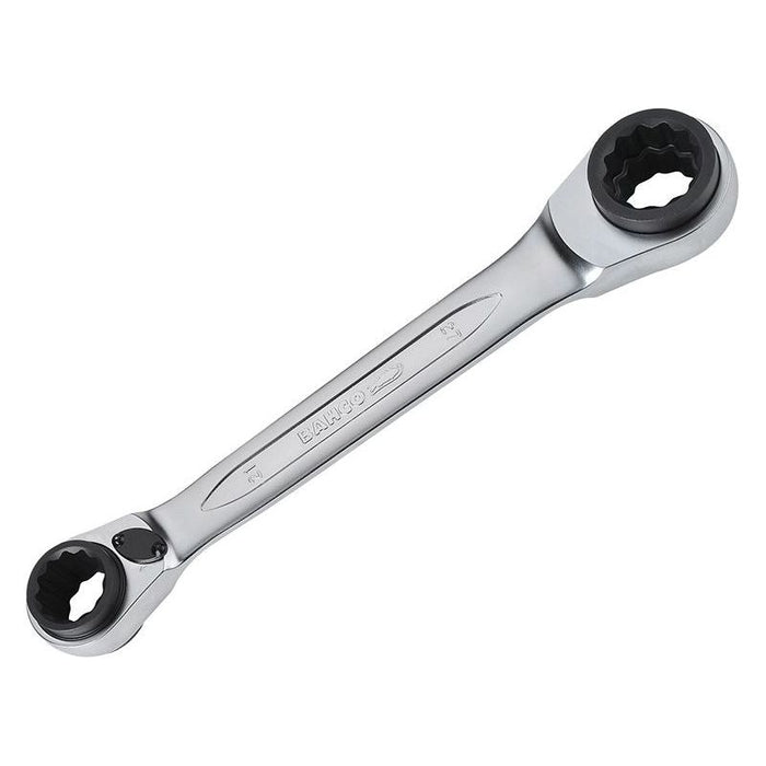 Bahco S4RM Series Reversible Ratchet Spanner 21/22/24/27mm Bahco - Town Tools