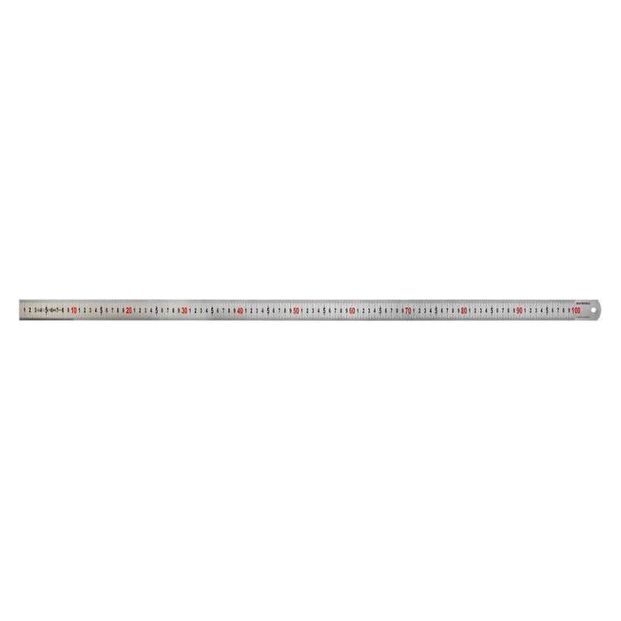 Faithfull Matt Silver Measuring Rule 1000mm Faithfull - Town Tools