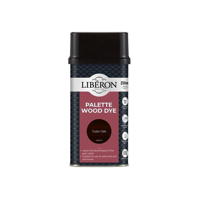 Liberon Palette Wood Dye Tudor Oak 250ml Liberon - Town Tools