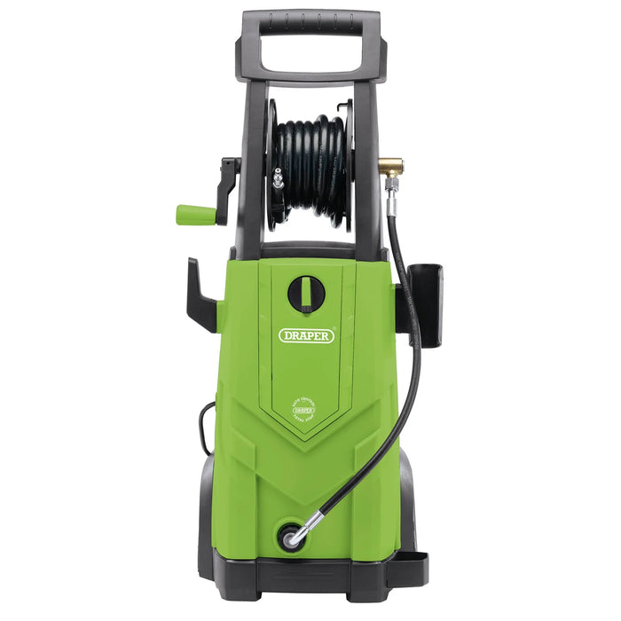 Draper 230V Pressure Washer, 2200W, 165Bar, Green - PW2200/110D/GRN
