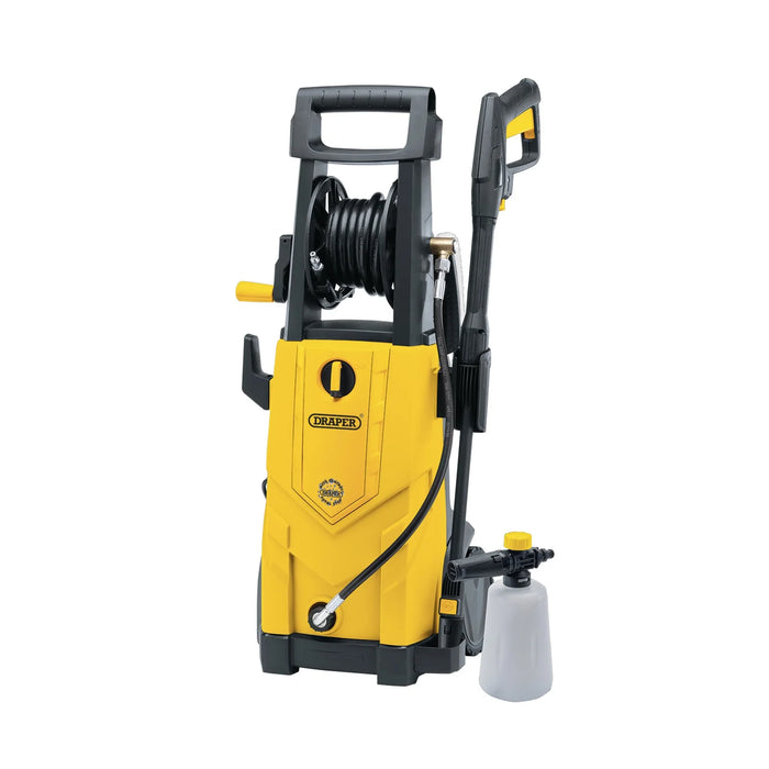 Draper 230V Pressure Washer, 2200W, 165Bar, Yellow - PW2200/110D/YEL