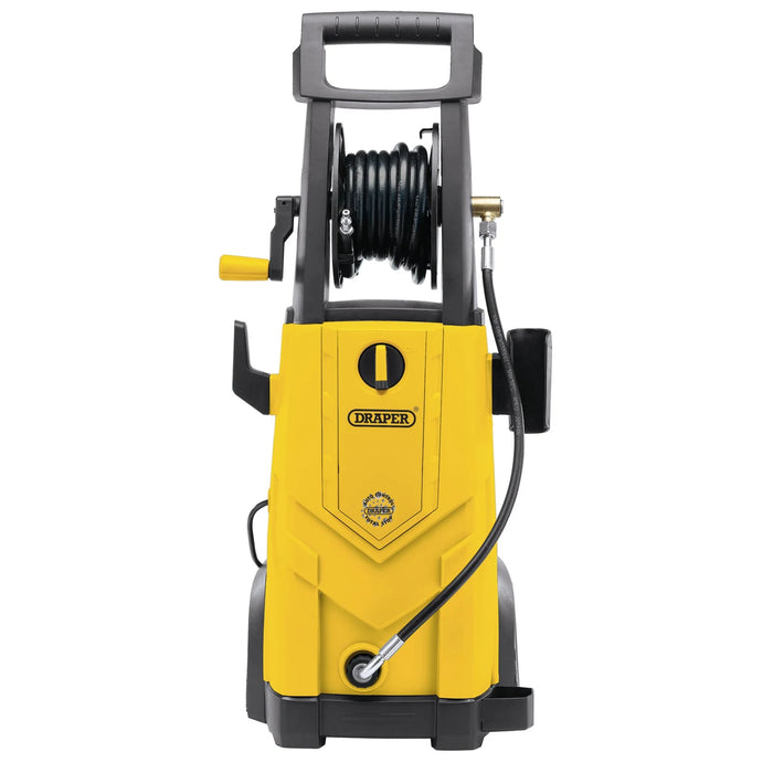 Draper 230V Pressure Washer, 2200W, 165Bar, Yellow - PW2200/110D/YEL