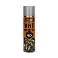 Autotek VHT Paint Aluminum 500ml Aerosol Spray On Paint