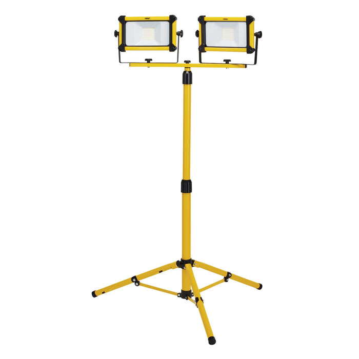 Draper SMD LED Tripod Site Light, 2 x 50W, 11000 Lumens 110-230