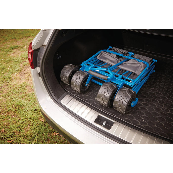 Draper Foldable Cart with Large Wheels, 80kg - FCLW