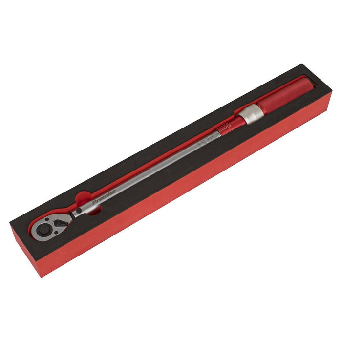 Sealey Torque Wrench Micrometer Style 1/2"Sq Drive 40-220Nm Calibrated STW904 Sealey - Town Tools 