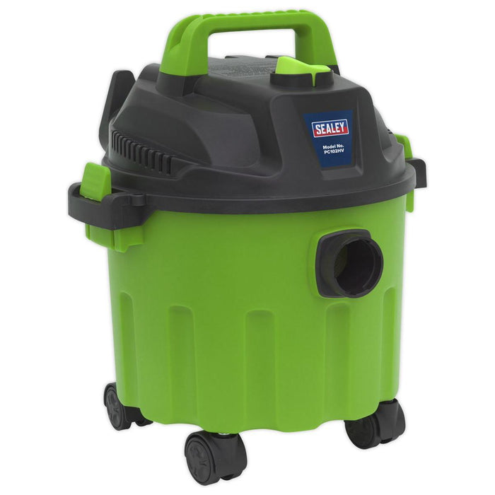 Sealey Vacuum Cleaner Wet & Dry 10L 1000W/230V Green PC102HV Sealey - Town Tools 