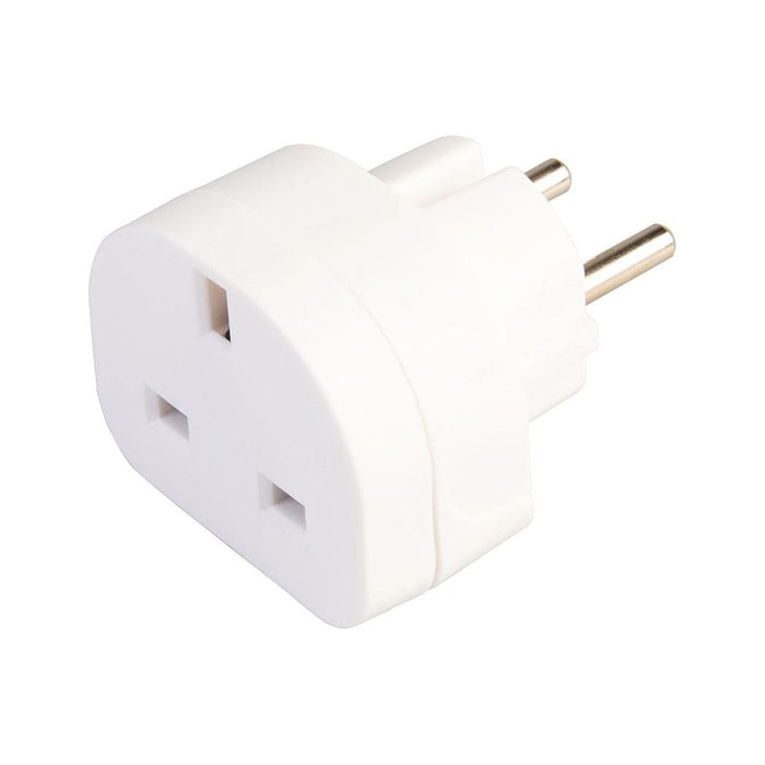 Powermaster UK to EU Travel Adaptor 230V 13A - 230V PowerMaster - Town Tools 