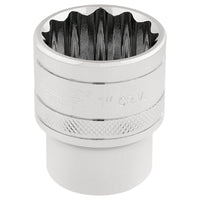 Draper HI-TORQ 12 Point Socket, 1/2" Sq. Dr., 1" 33725