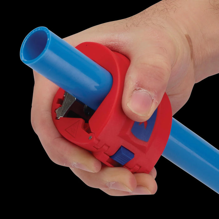 KNIPEX 90 22 10 BK BiX® Cutters for Plastic Pipes and Sealing Sleeves, 72mm