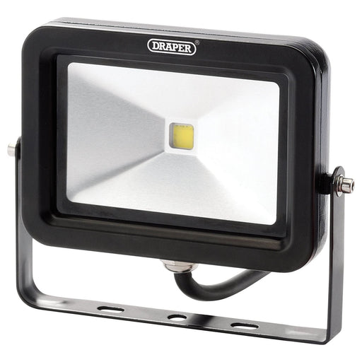 Draper COB LED Slimline Wall Mounted Floodlight, 10W, 700 Lumens 66032 Draper - Town Tools 