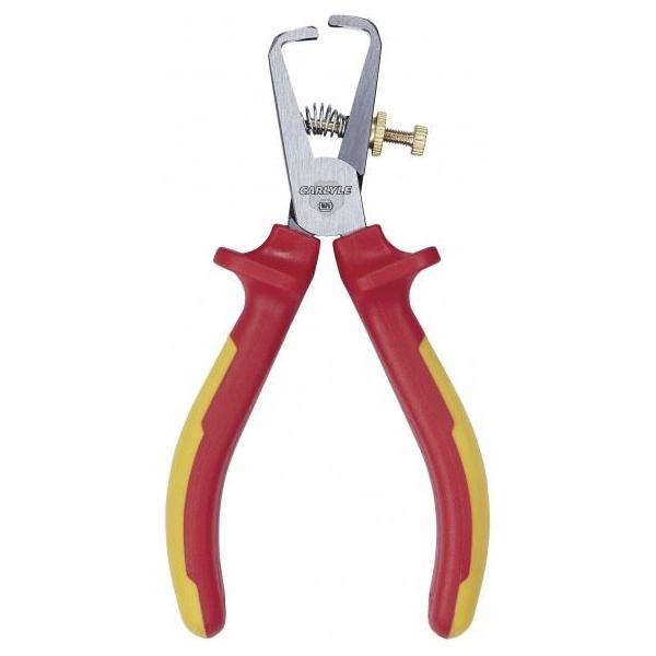 Carlyle Hand Tools Insulated Wire Stripping Pliers - 6in. Caryle Tools - Town Tools 