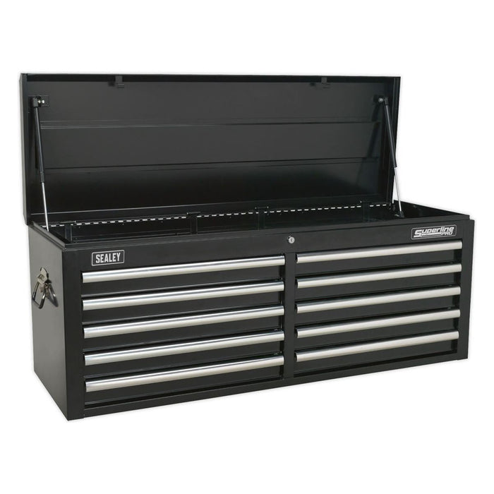 Sealey Tool Chest Combination 23 Drawer with Ball-Bearing Slides Black Sealey - Town Tools 