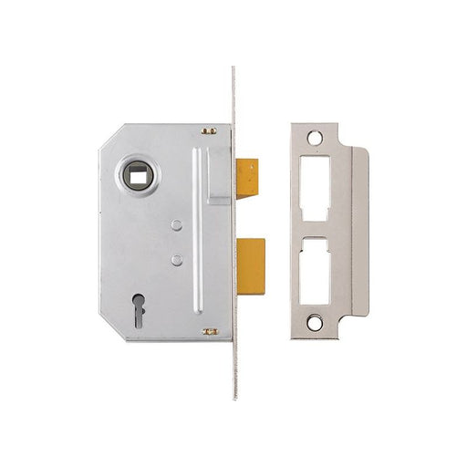 Yale Locks PM320 3 Lever Mortice Sashlock Polished Chrome 79mm 3in Yale Locks - Town Tools