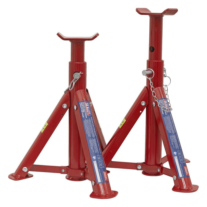 Sealey AXLe Stands (Pair) 2 Tonne Capacity per Stand Folding Type AS2000F