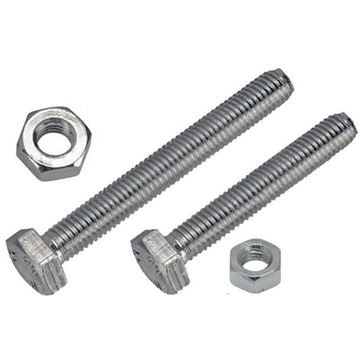 Wot-Nots Set Screw & Nut - M4 x 20mm - Pack of 2 Pearl - Town Tools 