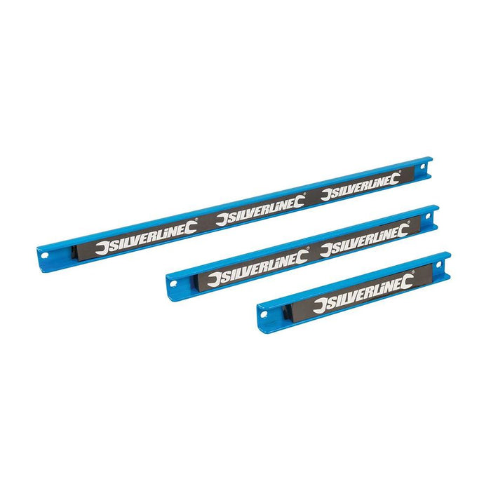 Silverline Magnetic Tool Rack Set 3pce 200, 300 & 460mm Silverline - Town Tools 